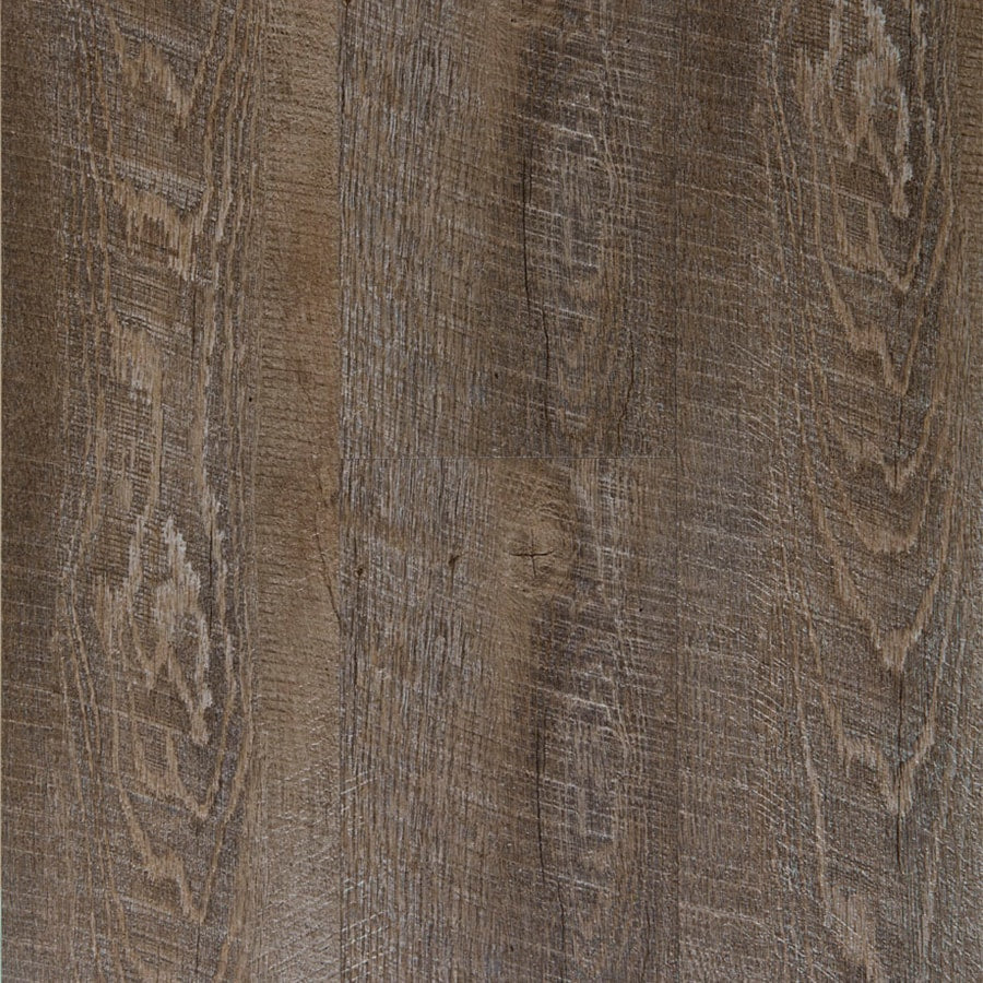 Style Selections Driftwood Brown 3-mil x 6-in W x 36-in L Water Resistant Peel and Stick Luxury Vinyl Plank Flooring (1.5-sq ft/ Piece)