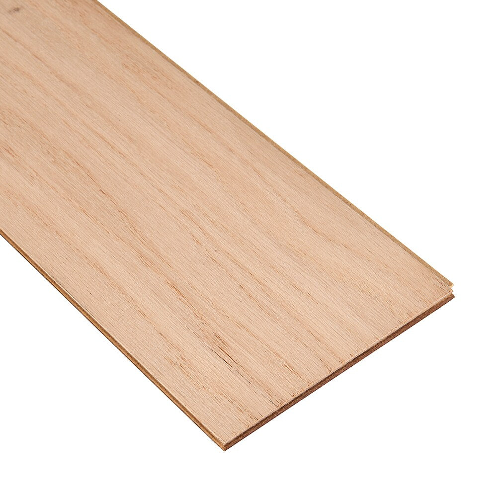 Bruce Nature of Wood Medium Brown Red Oak 6-1/2-in W x 3/8-in T x Varying Length Smooth/Traditional Engineered Hardwood Flooring (39.5-sq ft / Carton)
