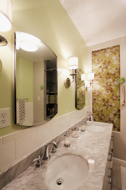 Playful Master Bathroom in Center City