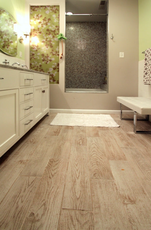 Playful Master Bathroom in Center City