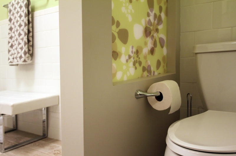 Playful Master Bathroom in Center City