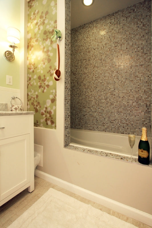 Playful Master Bathroom in Center City