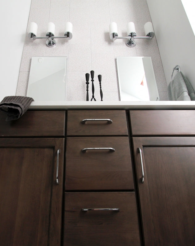 Bright White Bathroom with Soaking Tub