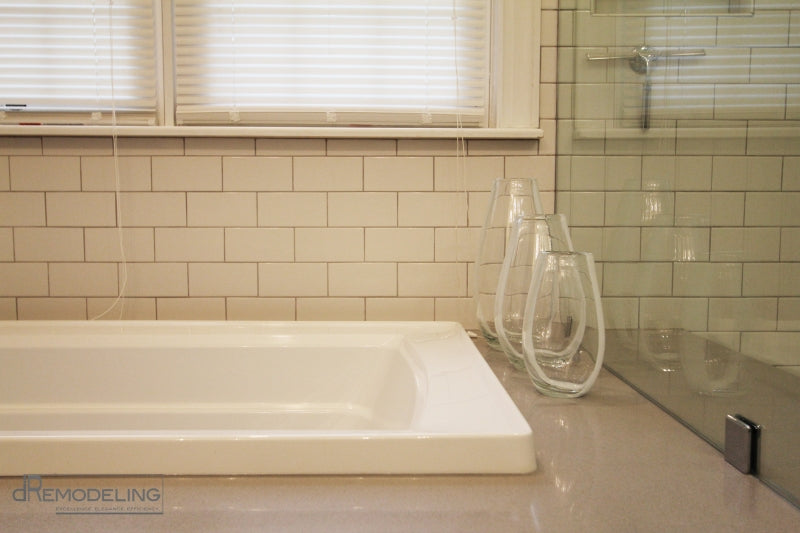 Rustic and Chic Transitional Bathroom