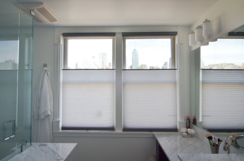 Modern Marble Master Bath Retreat in Center City