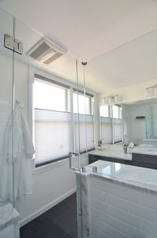 Modern Marble Master Bath Retreat in Center City