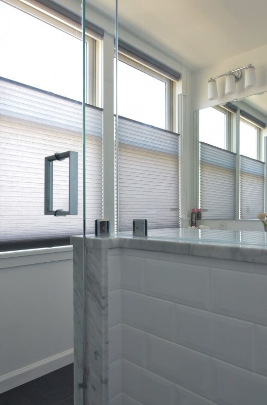 Modern Marble Master Bath Retreat in Center City
