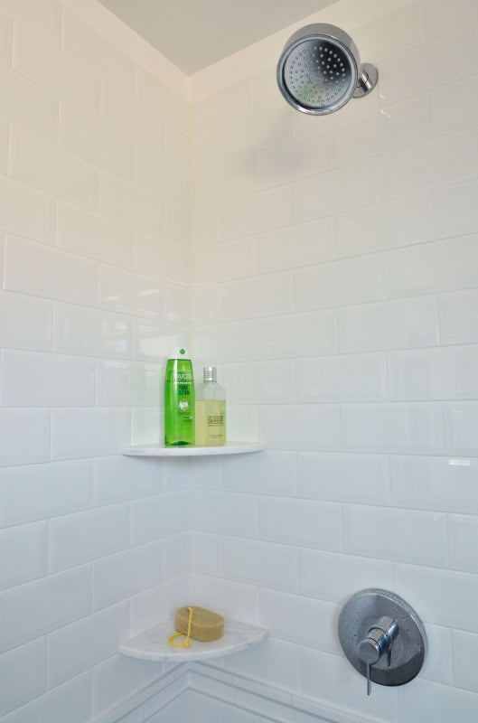 Modern Marble Master Bath Retreat in Center City