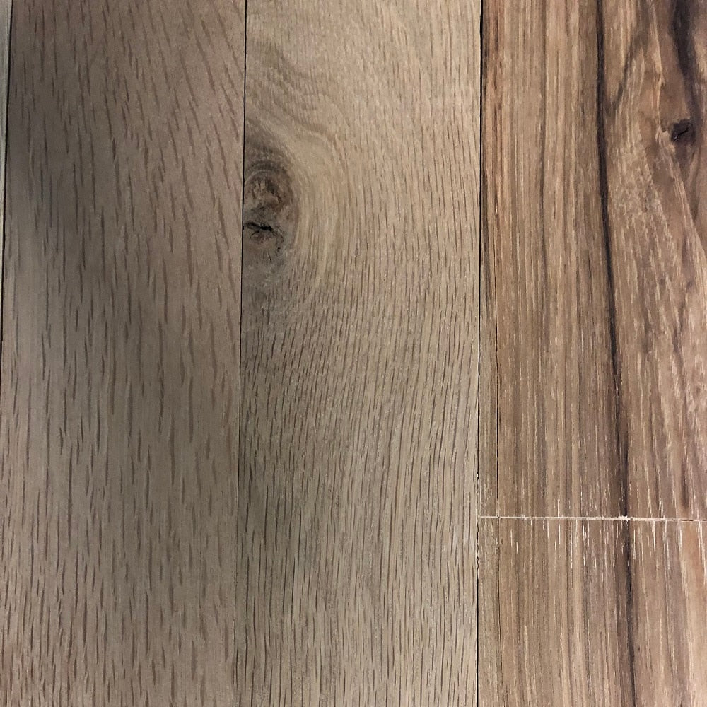 Bridgewell Resources Unfinished White Oak 2-1/4-in W x 3/4-in T x Varying Length Smooth/Traditional Solid Hardwood Flooring (19.5-sq ft / Carton)