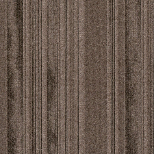 Foss New Age 24-in x 24-in Espresso Brown Commercial/Residential Peel and Stick Indoor or Outdoor Carpet Tile (60-sq ft)