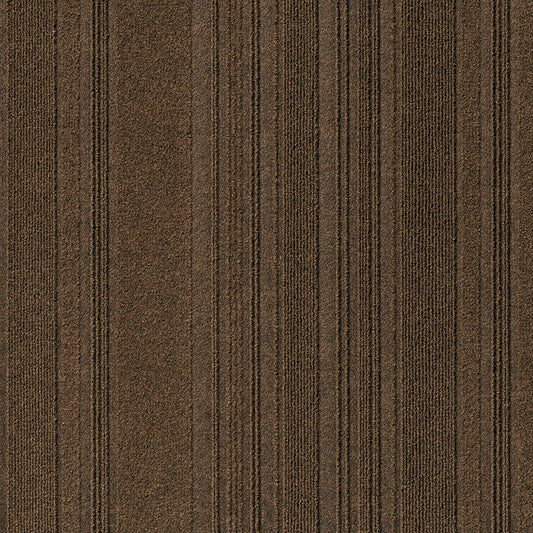 Foss New Age 24-in x 24-in Mocha Brown Commercial/Residential Peel and Stick Indoor or Outdoor Carpet Tile (60-sq ft)