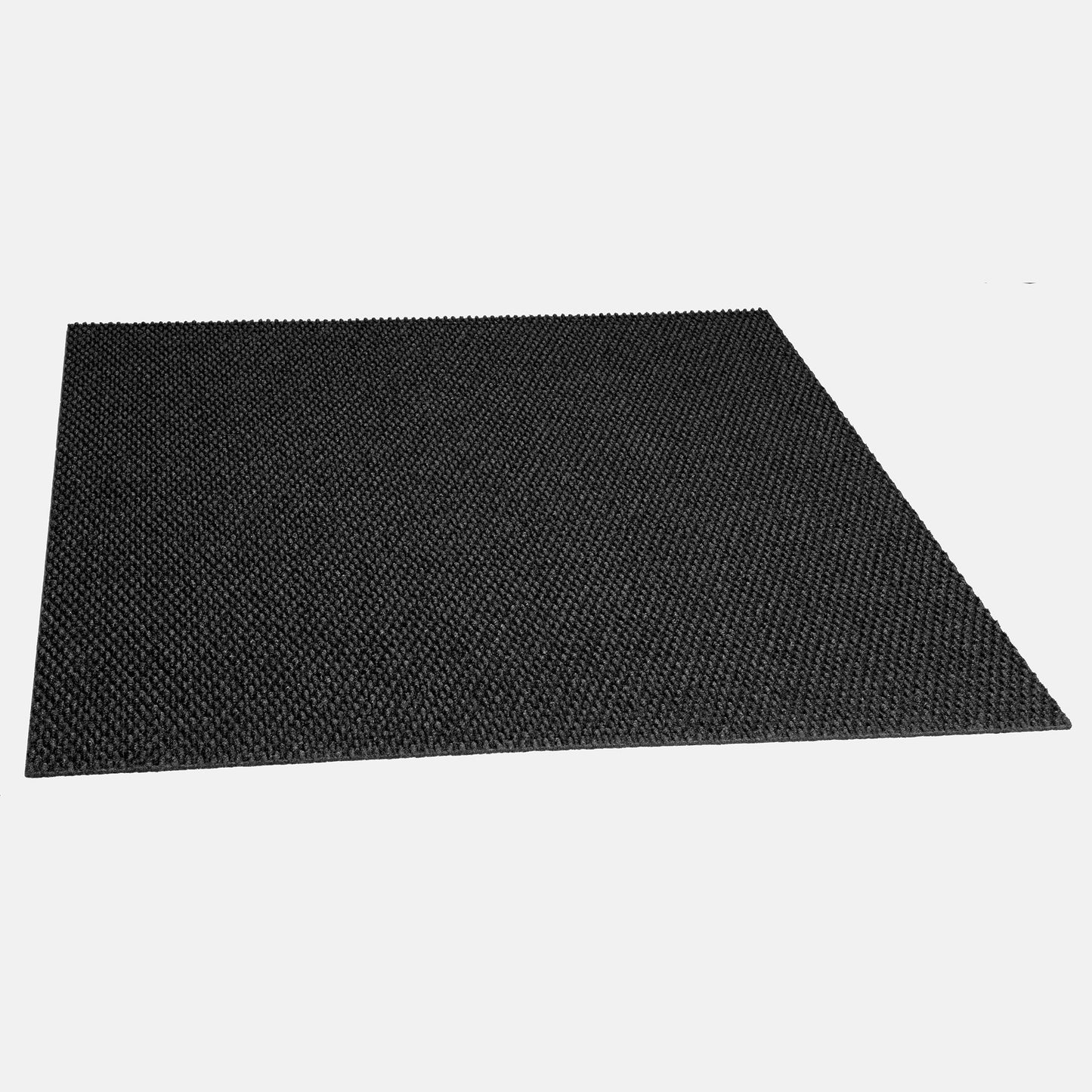 Style Selections Pebble Path 24-in x 24-in Black Ice Black Commercial/Residential Peel and Stick Indoor or Outdoor Carpet Tile (60-sq ft)