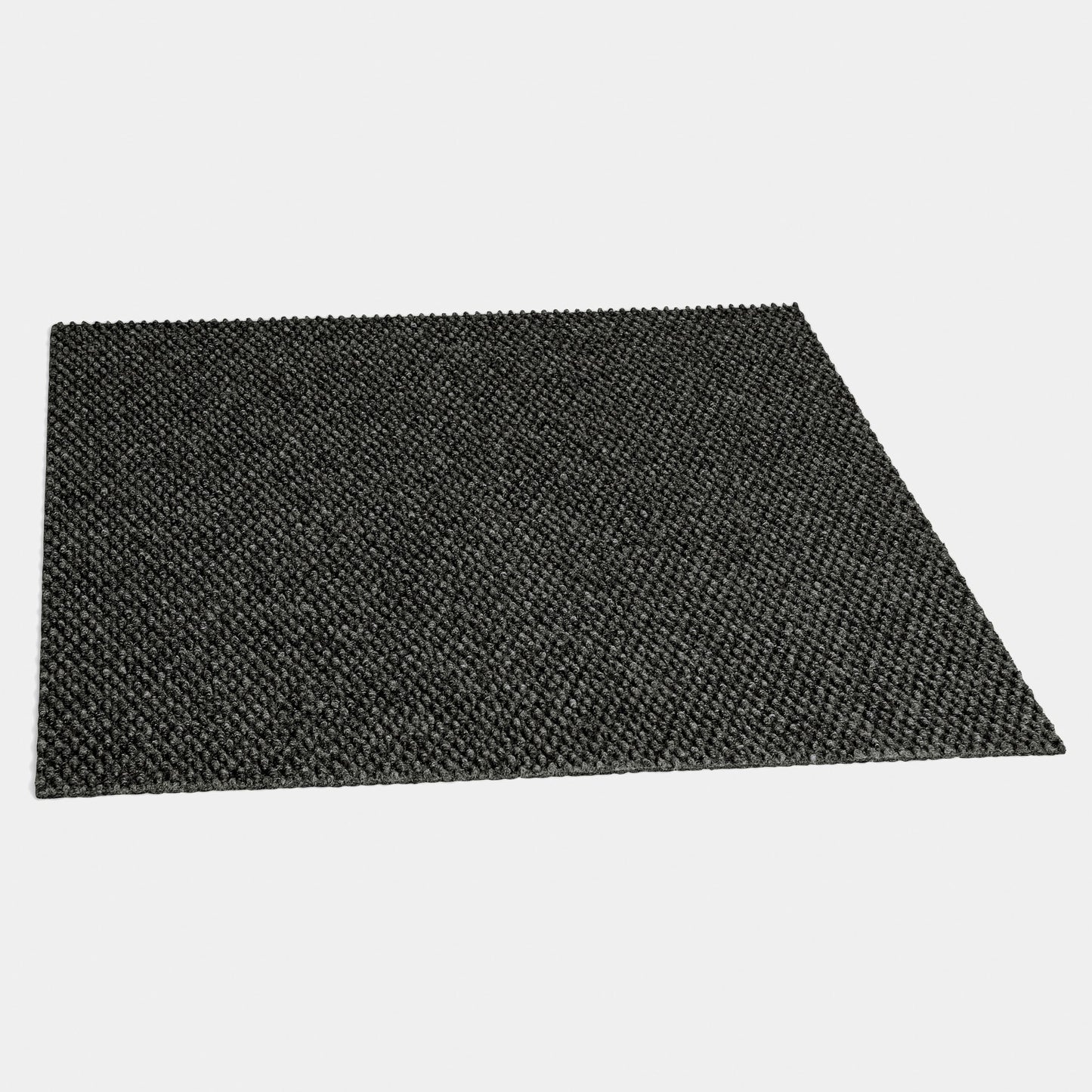 Foss Wallagrass 18-in x 18-in Black Ice Black Peel and Stick Indoor or Outdoor Carpet Tile (36-sq ft)