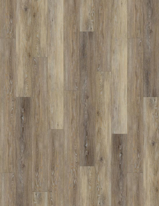 SMARTCORE By COREtec Floors Woodford Oak Brown 12-mil x 6-in W x 48-in L Waterproof Interlocking Luxury Vinyl Plank Flooring (15.76-sq ft/ Carton)