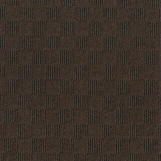 Style Selections Framework 24-in x 24-in Mocha Brown Commercial/Residential Peel and Stick Indoor or Outdoor Carpet Tile (60-sq ft)