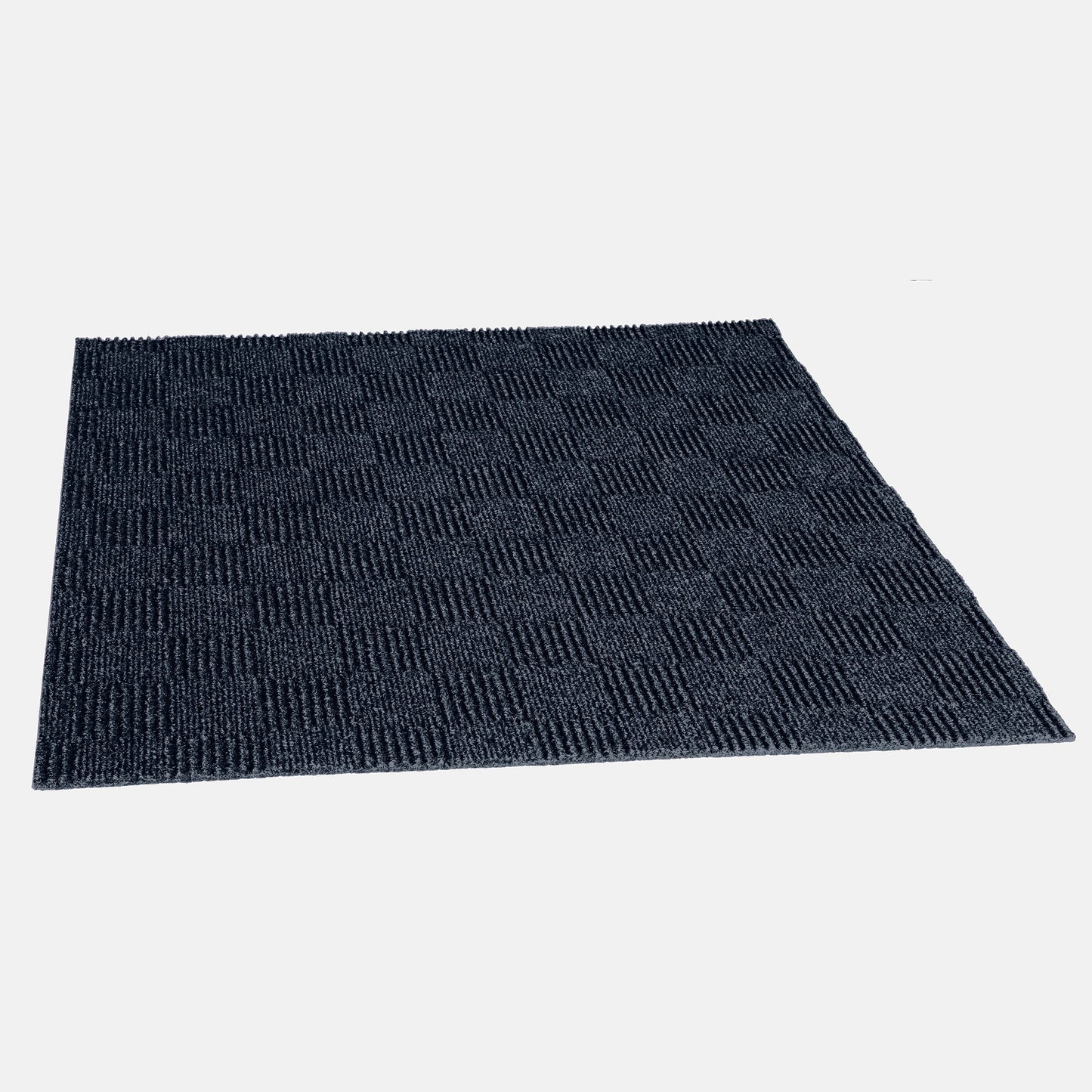 Style Selections Framework 24-in x 24-in Ocean Blue Commercial/Residential Peel and Stick Indoor or Outdoor Carpet Tile (60-sq ft)