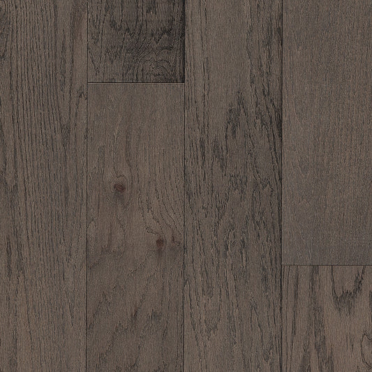 Bruce Nature of Wood Medium Gray Red Oak 6-1/2-in W x 3/8-in T x Varying Length Smooth/Traditional Engineered Hardwood Flooring (39.5-sq ft / Carton)