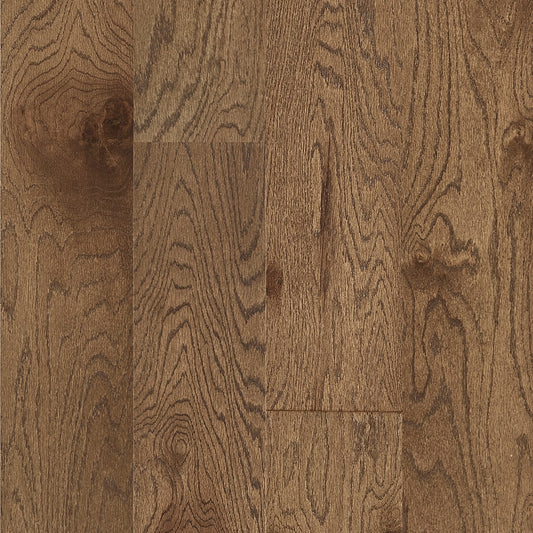 Bruce Nature of Wood Warm Brown Red Oak 6-1/2-in W x 3/8-in T x Varying Length Smooth/Traditional Engineered Hardwood Flooring (39.5-sq ft / Carton)