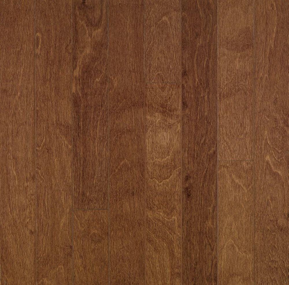 Bruce Turlington Lock and Fold Clove Birch 5-in W x 3/8-in T x 60-in Smooth/Traditional Engineered Hardwood Flooring (36.5-sq ft / Carton)