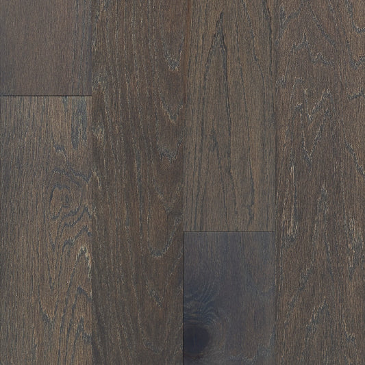 Bruce Nature of Wood Dark Gray Red Oak 6-1/2-in W x 3/8-in T x Varying Length Smooth/Traditional Engineered Hardwood Flooring (39.5-sq ft / Carton)