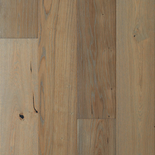 Villa Barcelona Sabadel French Oak 8-21/32-in W x 9/16-in T x Varying Length Wirebrushed Engineered Hardwood Flooring (27.14-sq ft / Carton)