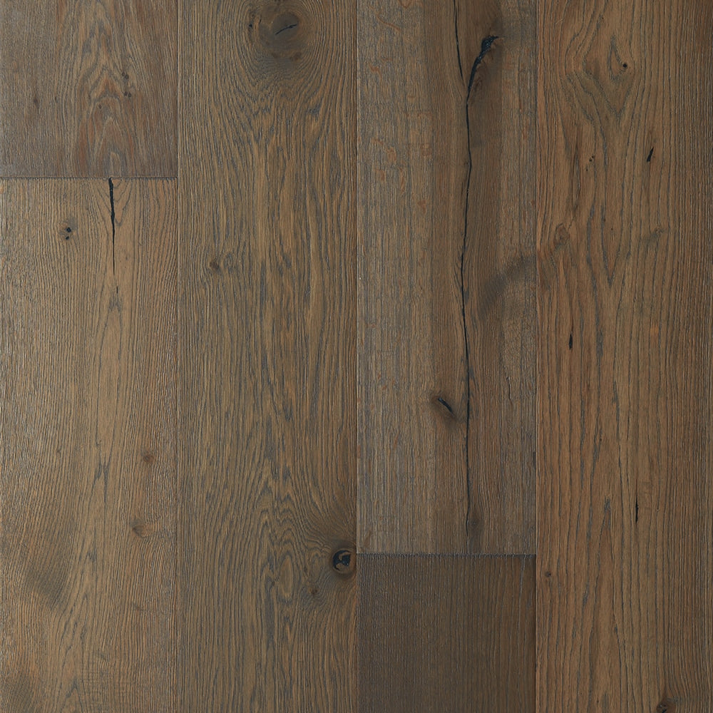 Villa Barcelona Santiga French Oak 8-21/32-in W x 9/16-in T x Varying Length Wirebrushed Engineered Hardwood Flooring (27.14-sq ft / Carton)