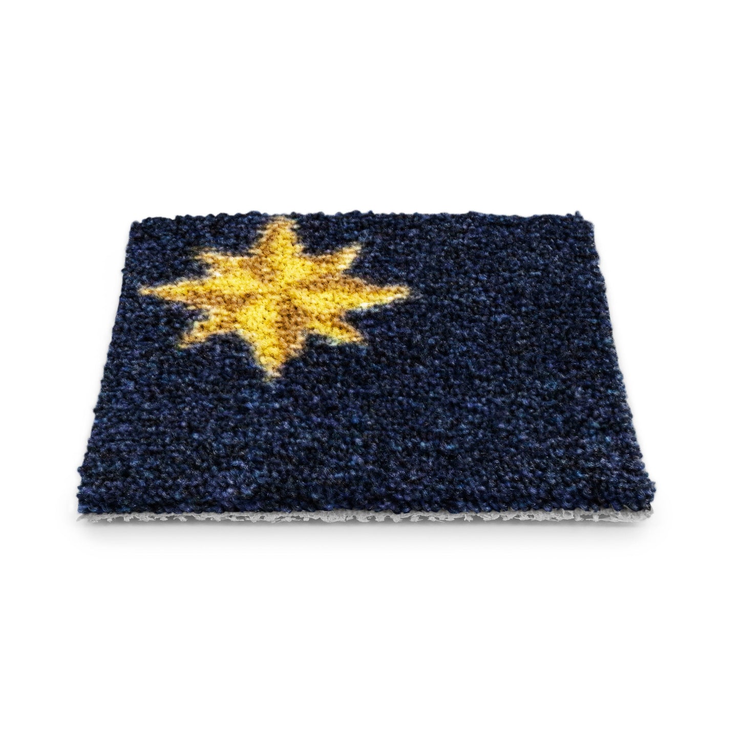 Joy Carpets Home and Office Walk of Fame Navy Blue 26-oz sq yard Nylon Pattern Indoor Carpet