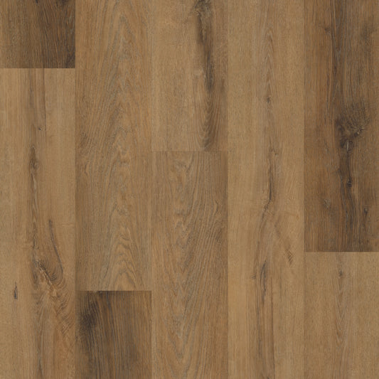 STAINMASTER PetProtect Wendover Oak Brown 20-mil x 7-in W x 48-in L Waterproof Interlocking Luxury Vinyl Plank Flooring (19.22-sq ft/ Carton)