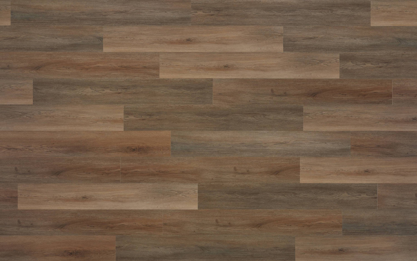 Style Selections Brunette Oak Brown 12-mil x 7-in W x 48-in L Waterproof Interlocking Luxury Vinyl Plank Flooring (23.36-sq ft/ Carton)