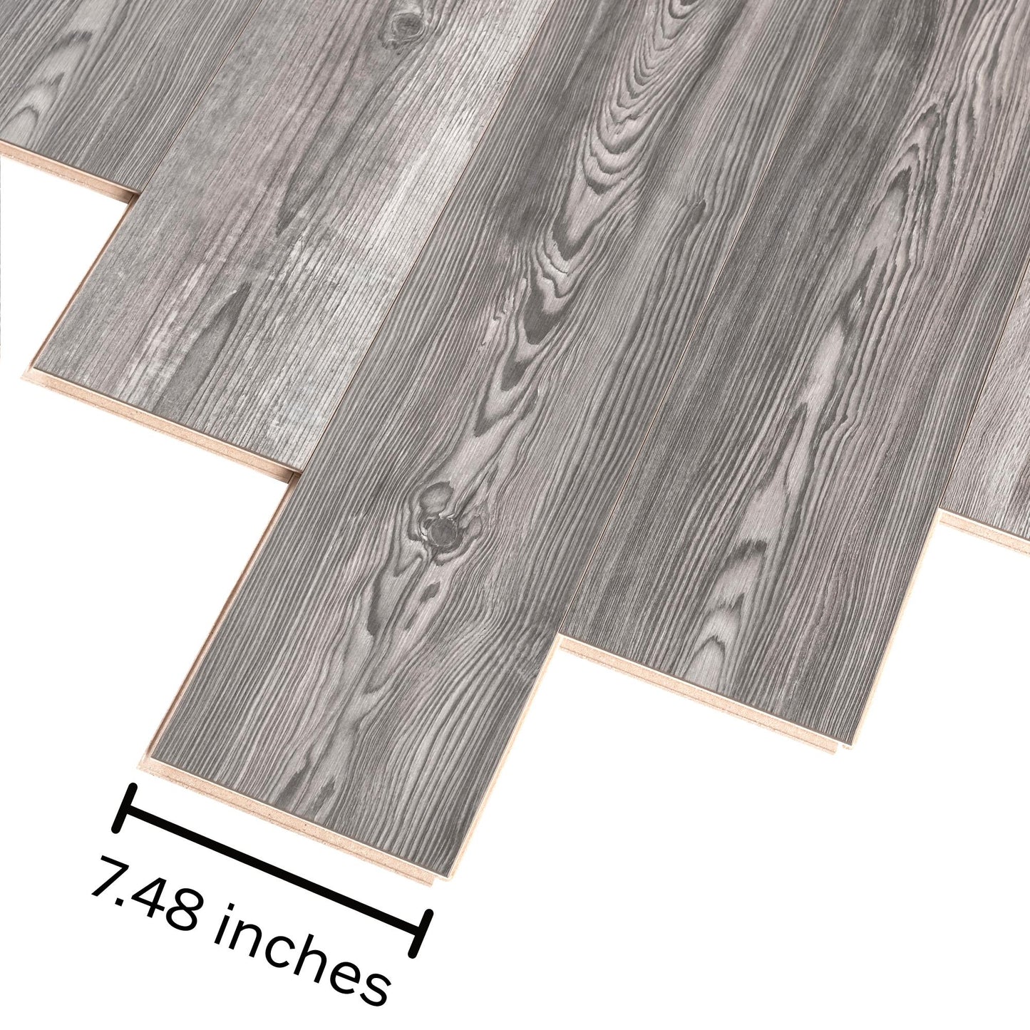 Pergo Xtra Shiplap Pine 12-mm T x 7-in W x 48-in L Waterproof Wood Plank Laminate Flooring (19.63-sq ft / Carton)