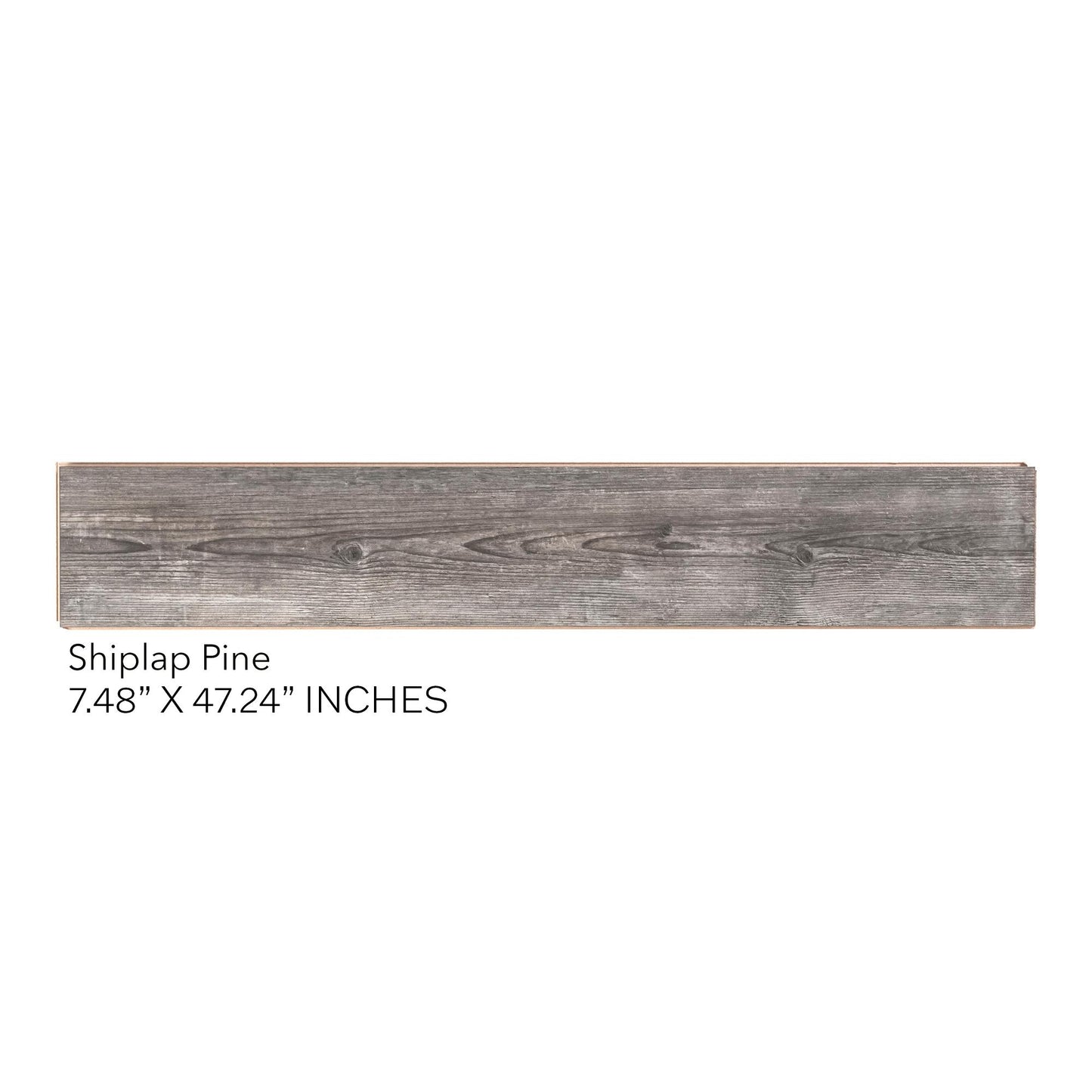 Pergo Xtra Shiplap Pine 12-mm T x 7-in W x 48-in L Waterproof Wood Plank Laminate Flooring (19.63-sq ft / Carton)