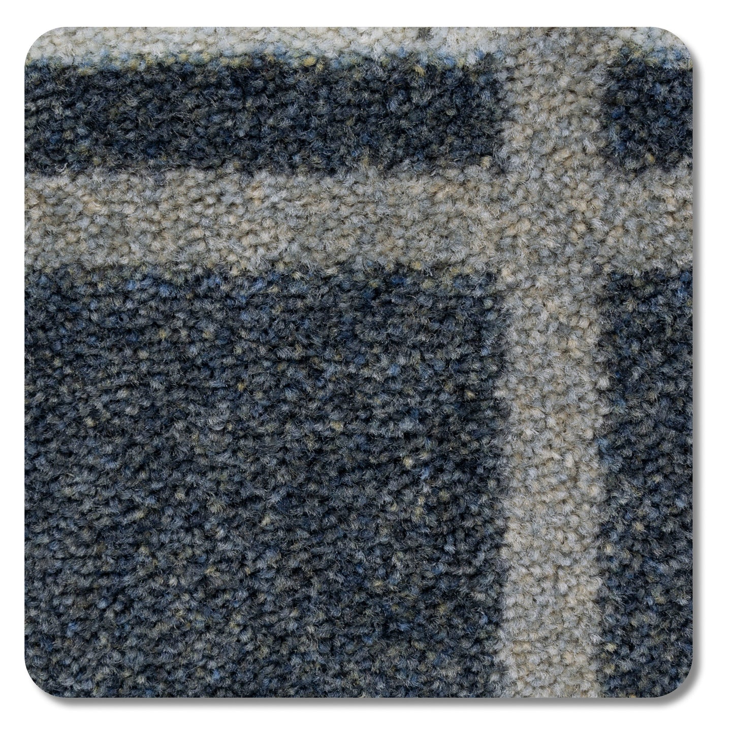 Home and Office Broadfield Smoke Blue 26-oz sq yard Nylon Pattern Indoor Carpet