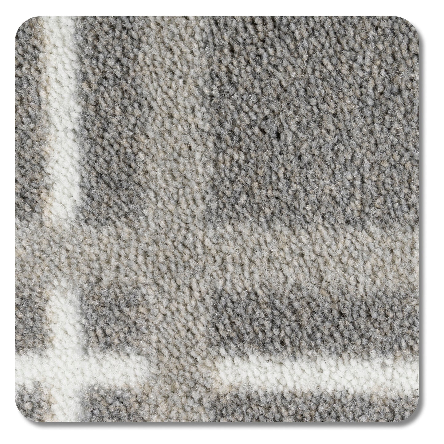 Home and Office Broadfield Morning Fog Gray 26-oz sq yard Nylon Pattern Indoor Carpet