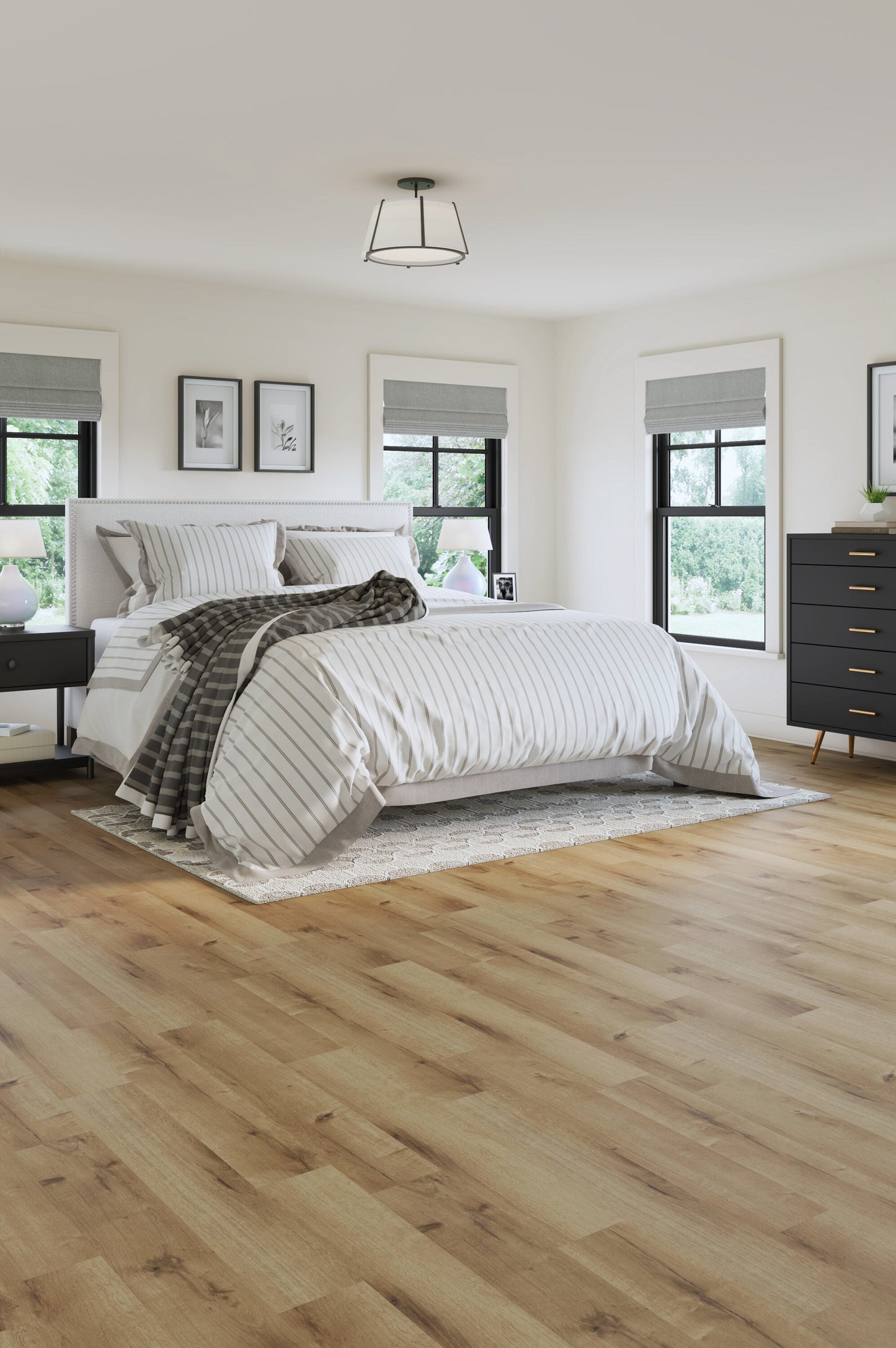 Style Selections Barley Oak Brown 3-mil x 6-in W x 36-in L Water Resistant Peel and Stick Luxury Vinyl Plank Flooring (1.5-sq ft/ Piece)