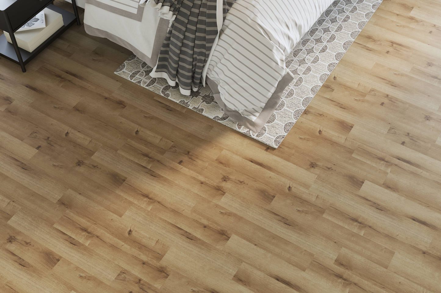 Style Selections Barley Oak Brown 3-mil x 6-in W x 36-in L Water Resistant Peel and Stick Luxury Vinyl Plank Flooring (1.5-sq ft/ Piece)