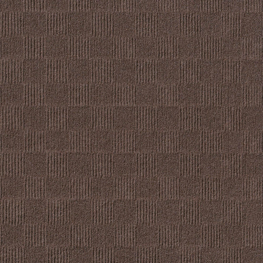 Style Selections Framework 24-in x 24-in Espresso Brown Commercial/Residential Peel and Stick Indoor or Outdoor Carpet Tile (60-sq ft)