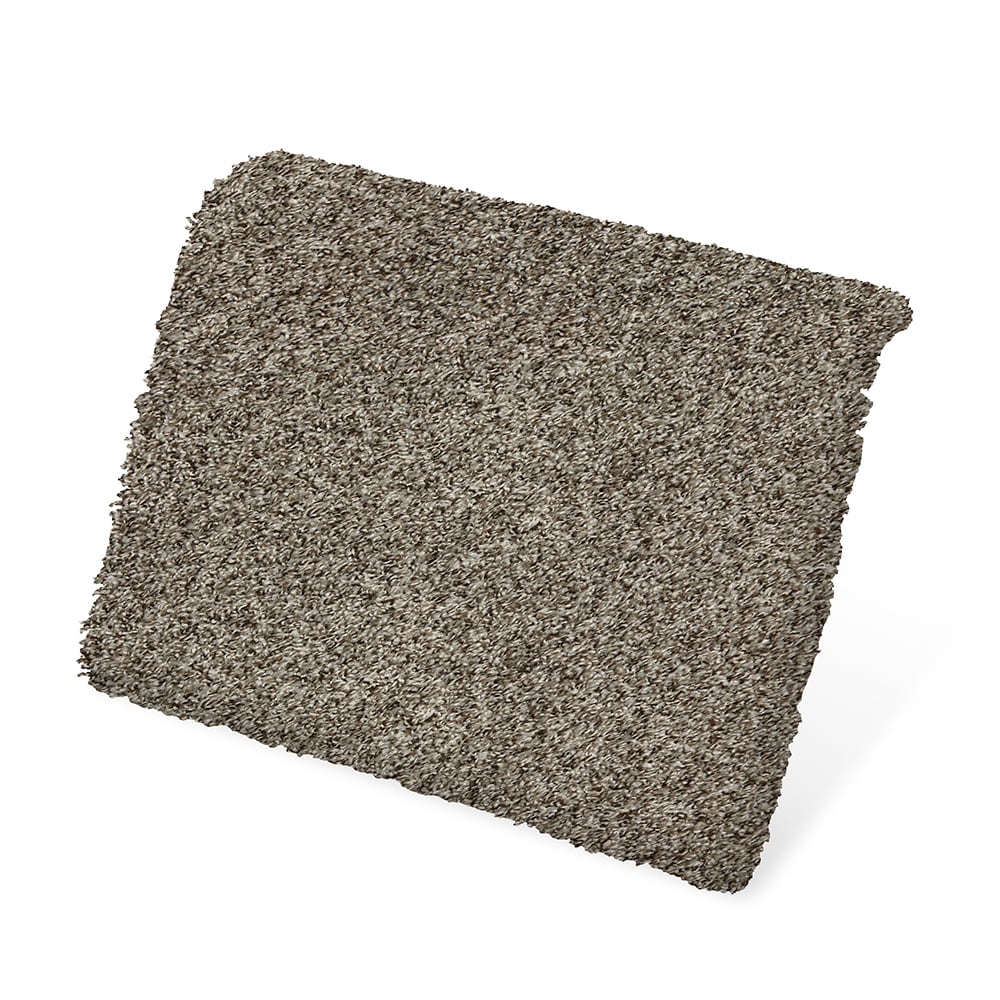 Style Selections Contemporary Feel DS Ash Gray 20-oz sq yard Solution-dyed Polyester Textured Indoor Carpet