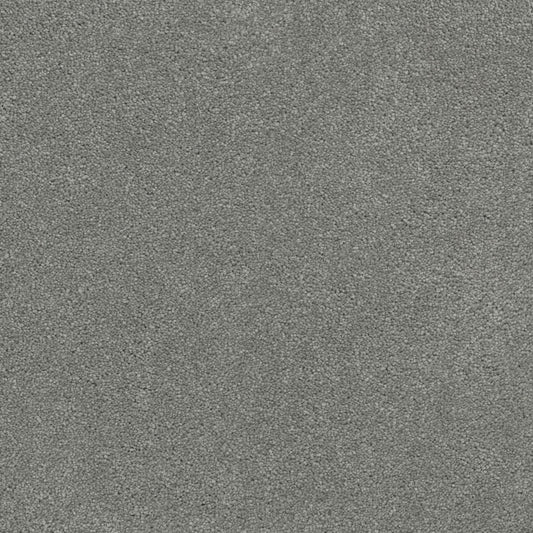 STAINMASTER Surfside Gray 65-oz sq yard Solution-dyed Polyester Textured Indoor Carpet