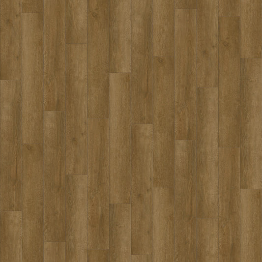 Style Selections Tawny Oak Brown 6-mil x 6-in W x 36-in L Waterproof Interlocking Luxury Vinyl Plank Flooring (22.17-sq ft/ Carton)