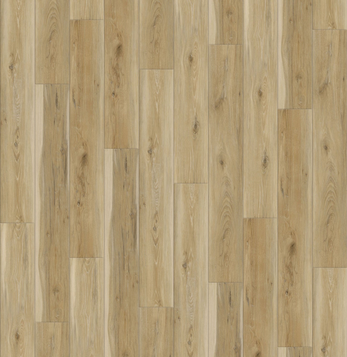 Style Selections Natural Hickory Brown 20-mil x 7-in W x 48-in L Waterproof Interlocking Luxury Vinyl Plank Flooring (18.62-sq ft/ Carton)