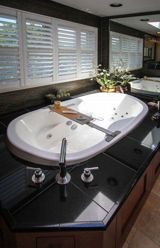 Sophisticated and Polished Master Bath Makeover