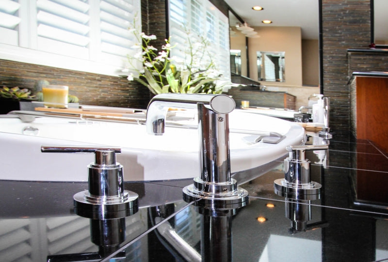 Sophisticated and Polished Master Bath Makeover