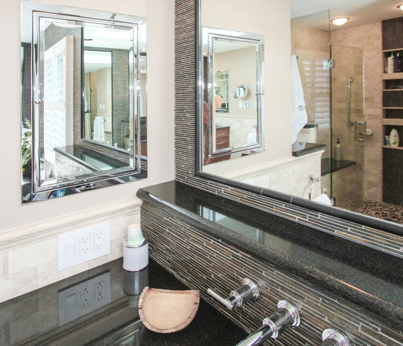 Sophisticated and Polished Master Bath Makeover