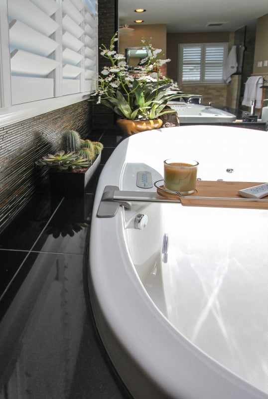Sophisticated and Polished Master Bath Makeover