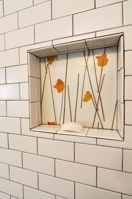Modern Industrial Bathroom with Organic Elements